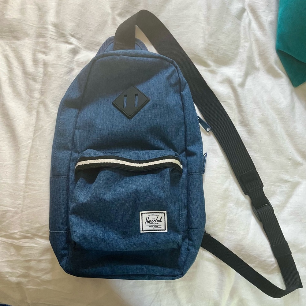 Herschel Supply Company Blue Heritage Shoulder Bag